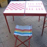 tavolino campeggio +seggioline