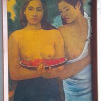 STAMPA SU TAVOLETTA 36x52  -  PAUL  GAUGUIN