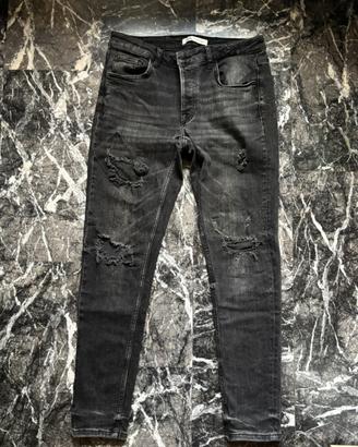 Jeans strappati zara uomo