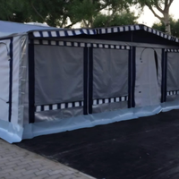 Veranda Mikitex completa verandino + cucinotto
