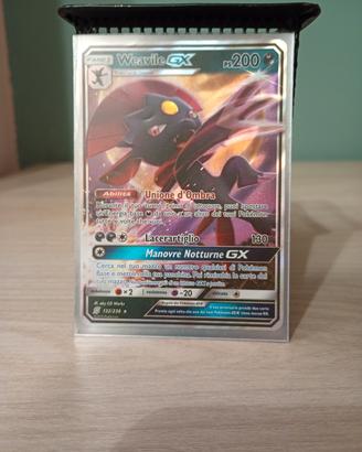 Carta Pokémon Weavile GX