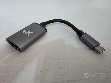 Adattatore USB TypeC HDMI 4K