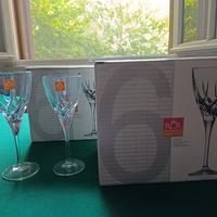 Servizio di bicchieri in cristallo RCR