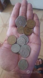 Monete varie,lire,pesos