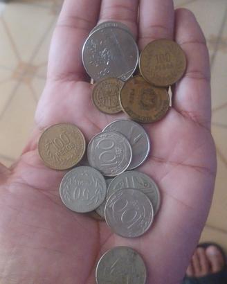 Monete varie,lire,pesos