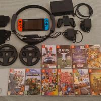 NINTENDO SWITCH COMPLETA CON 12 GIOCHI