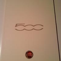 Dépliant foto libro illustrato FIAT 500 500C 2014