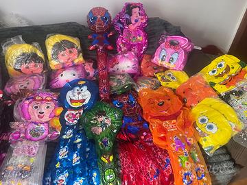 Palloncini Disney con palline dentro