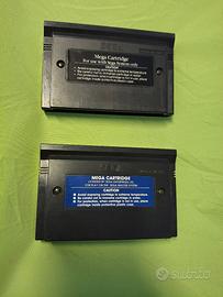 2 cartucce, videogiochi per Sega Master System