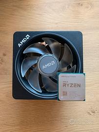 Amd Ryzen 3700x + dissipatore wraith prism