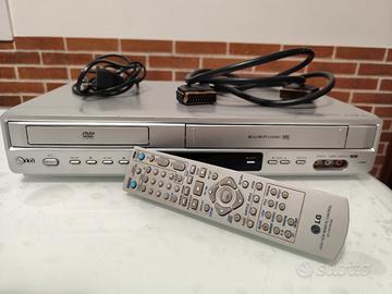 LG DVD/VCR COMBO VC9800 con TELECOMANDO ORIGINALE 
