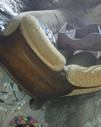 Divano vintage fine 800 con poltroncine