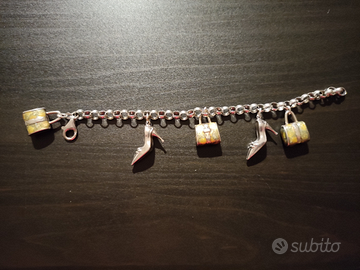 Bracciale Argento 925 con charms