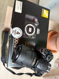 Nikon D3200 + 18-105 VR