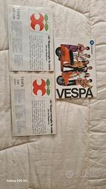 Vespa   180  Rally, GTR , Sprint Depliant ORGINALI