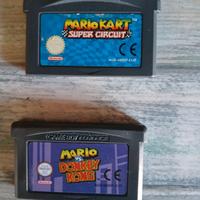 Giochi Gameboy advance Mario/Donkey Kong