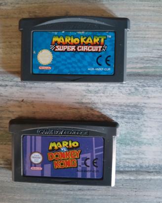 Giochi Gameboy advance Mario/Donkey Kong