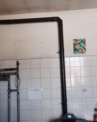 Stufa a pellet ben tenuta trattabile