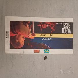 Biglietto concerto Vasco tour 89