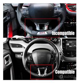 1 pezzo centrale decorazione volante Peugeot nuovo