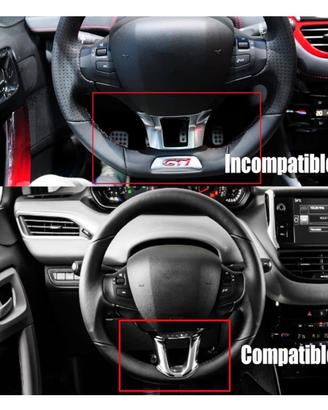 1 pezzo centrale decorazione volante Peugeot nuovo