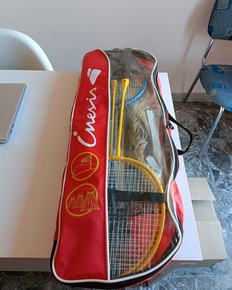Set Badminton Inesis Decathlon con rete