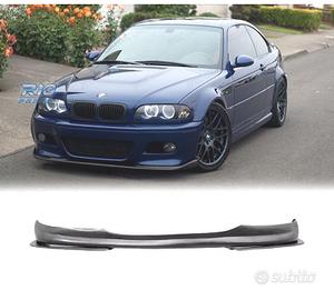 SPOILER LIP BMW E46 98-07 LOOK M3 NERO OPACO
