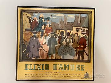 LP vinile 1968 Donizetti elisir d'amore 3 dischi