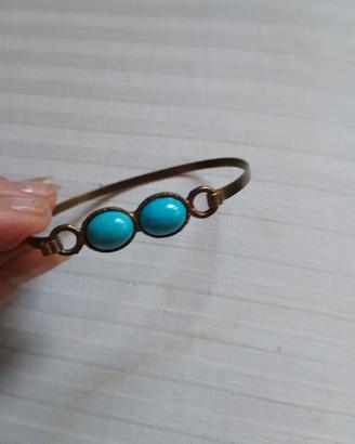 bracciale con pietre colorate 