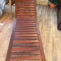 Lettino, da esterno mordente marrone Ikea