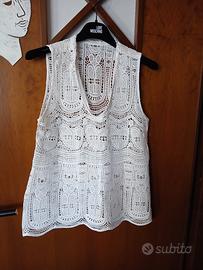 tshirt smanicata bianca seventy TG 44