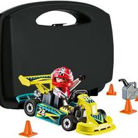 Playmobil valigetta go kart+ 5382 bimbo su go kart