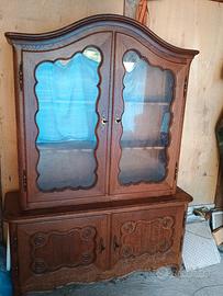 vetrinetta in rovere 