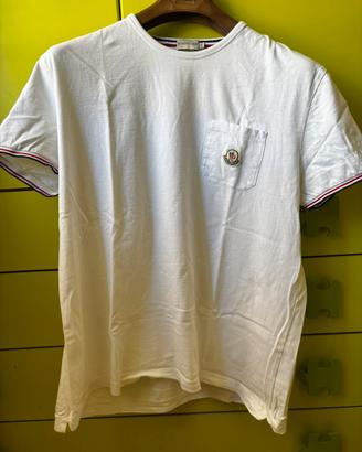 maglietta moncler bianca