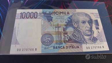 10000 LIRE VOLTA FDS SERIE DD 270766 B