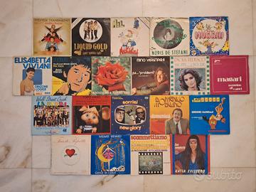 Vinili 45 giri Storia TV Italiana