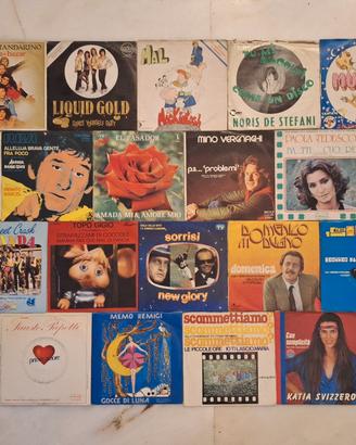 Vinili 45 giri Storia TV Italiana