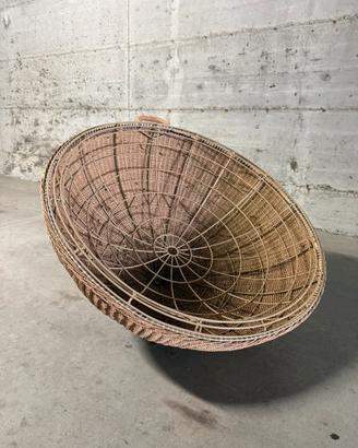 Sedia  in vimini di design