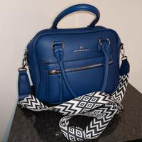Borsa a tracolla blu