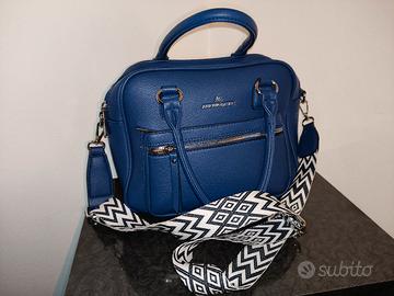 Borsa a tracolla blu