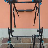 Portabici da bagagliaio alto per 3 biciclette

