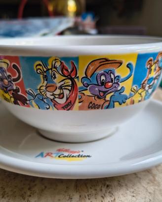 Set tazza e piattino Kellogg's Art Collection 