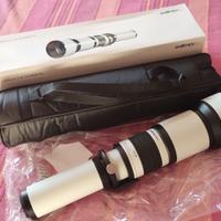 Tele Zoom 650-1300Mm. Adaptor For Camera Sony E-mo