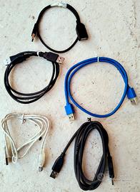 N.5 CAVI USB VARIE MISURE