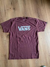 T-shirt Vans taglia L bordeaux