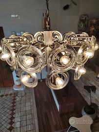 lampadario Oscar Torlasco anni 70