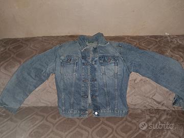 giubbino a jeans Benetton 