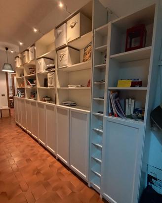 Libreria con ante + luci
