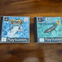 Fisherman's bait e Reel fishing 2 sony playstation