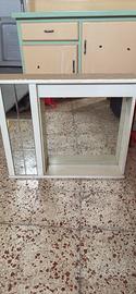Specchio da bagno con armadietto